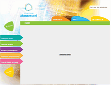 Tablet Screenshot of montessoriskolen.no